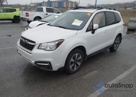 2017 Subaru Forester 2.5I Premium from USA, damaged, VIN JF2SJAEC5HH458582